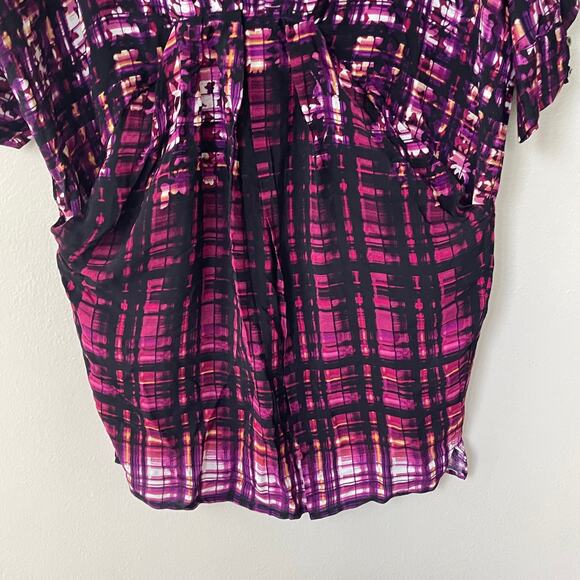 NEW! Anthropologie Maeve Cocoon Dolman Sleeves Draped Dress Size S - Picture 6 of 13